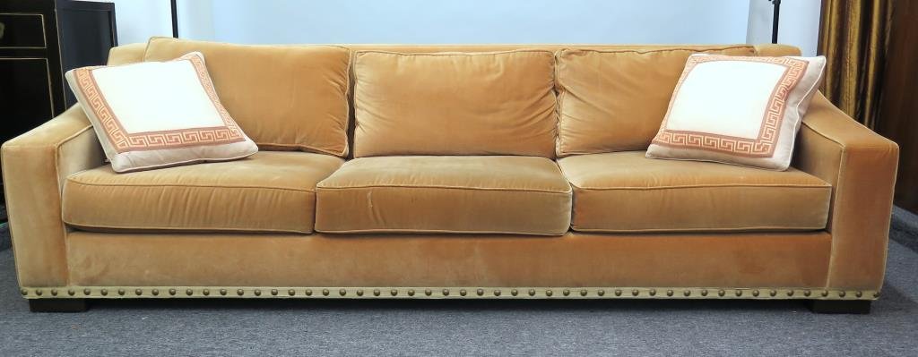 Avery Boardman Long Upholstered Sofa (1 of 7)