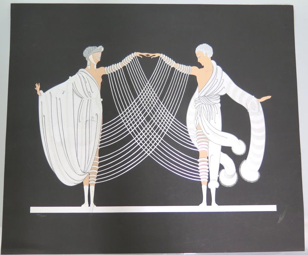 Erte (Russian, 1892 - 1990) - Lithograph (1 of 4)
