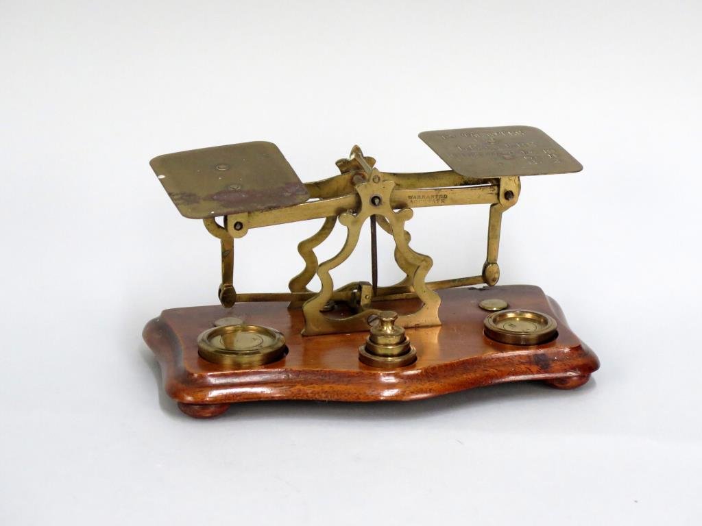 American Brass Postal Scale (1 of 5)