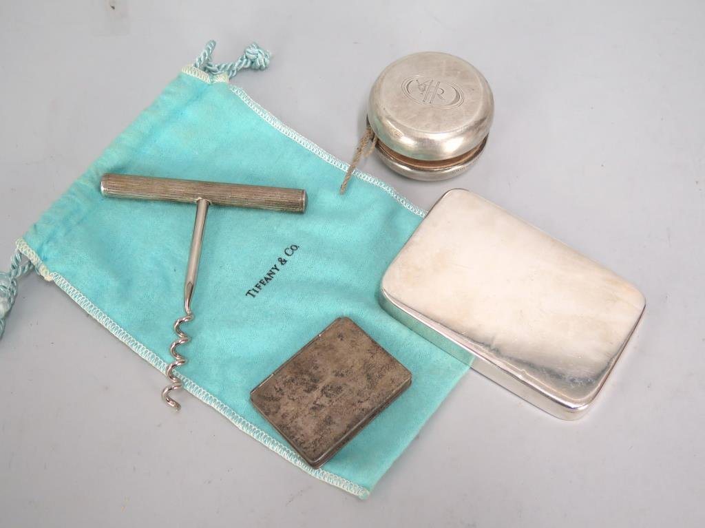 4 Tiffany Sterling Mounted Articles (1 of 4)