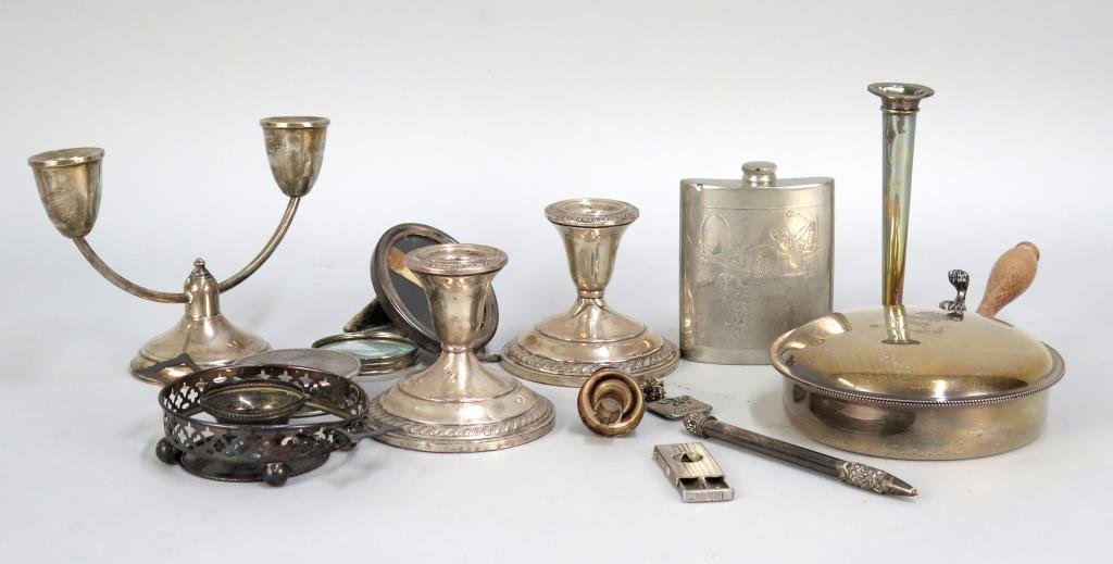 Assorted Silver, Plated and Other Metal Articles (1 of 5)