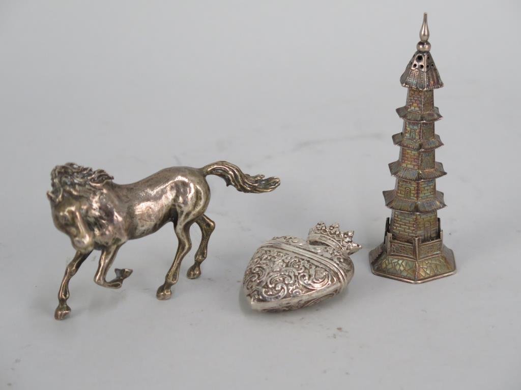 3 Small Silver Articles (1 of 2)