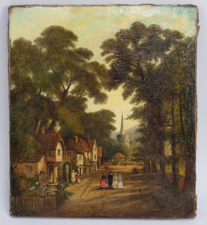 After Myles Birket Foster - Oil on Canvas (1 of 10)