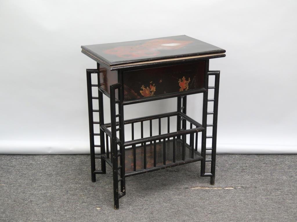 Chinese Lacquered Entry Console (1 of 5)