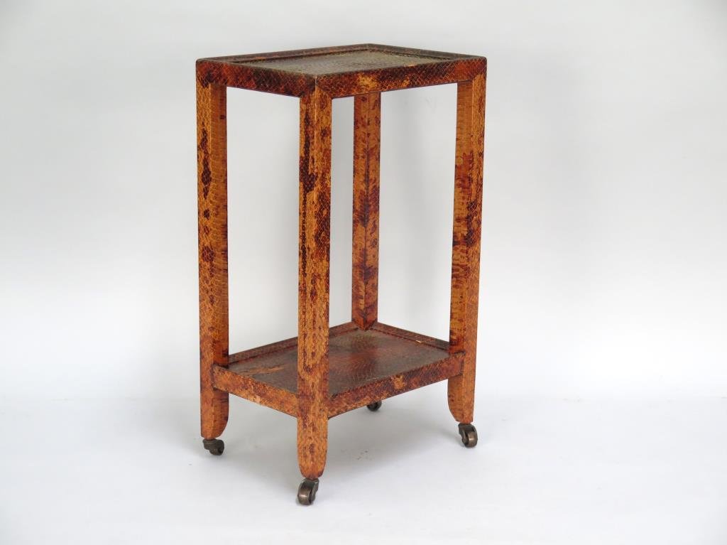 Karl Springer Mid Century 2 Tier Stand (1 of 6)