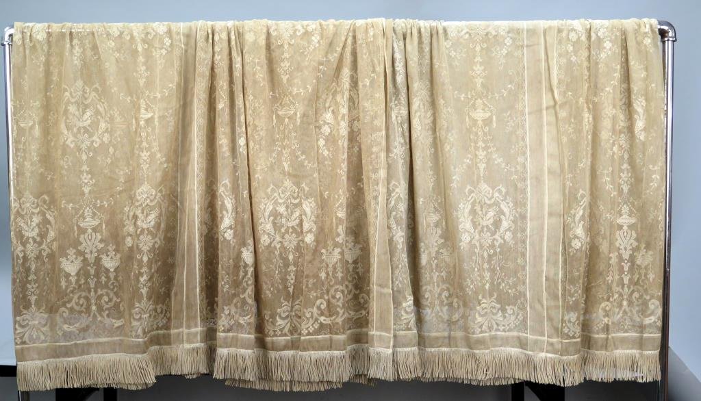 Pair of Lace Curtains (1 of 4)