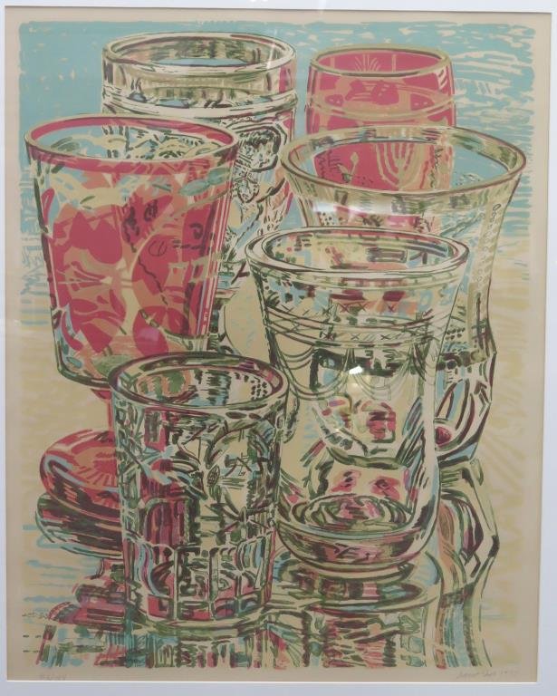 Janet Fish (American 1938- ) - Lithograph (1 of 4)