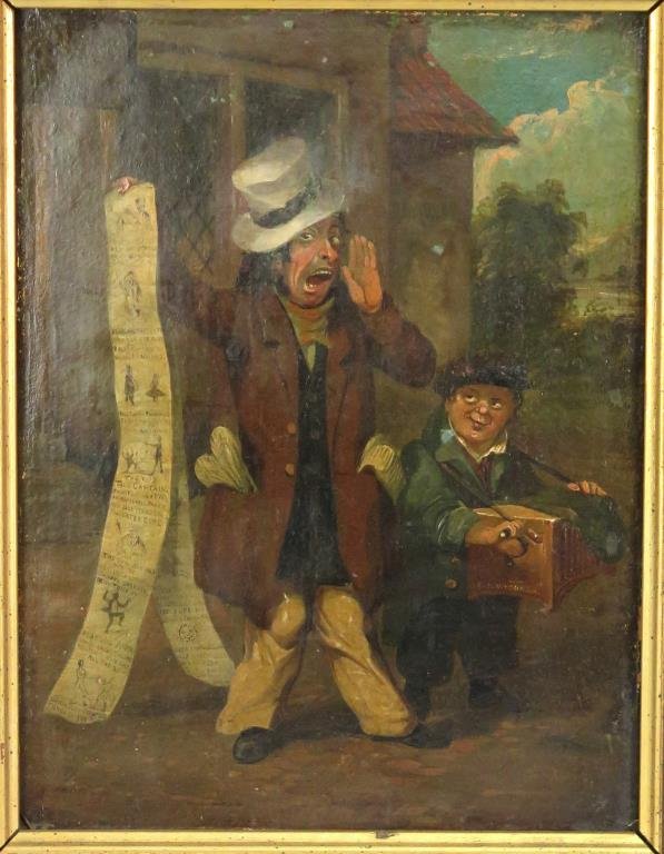 Unsigned - Antique Oil on Board (1 of 10)