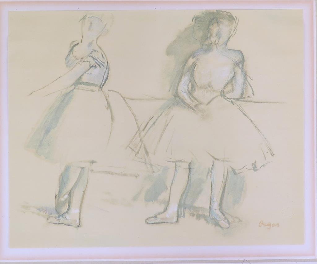 Edgar Degas Print - 2 Dancers (1 of 5)