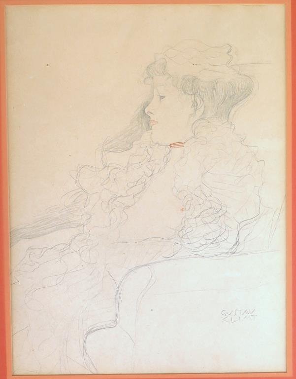 Gustav Klimt Print - Profile Portrait (1 of 6)