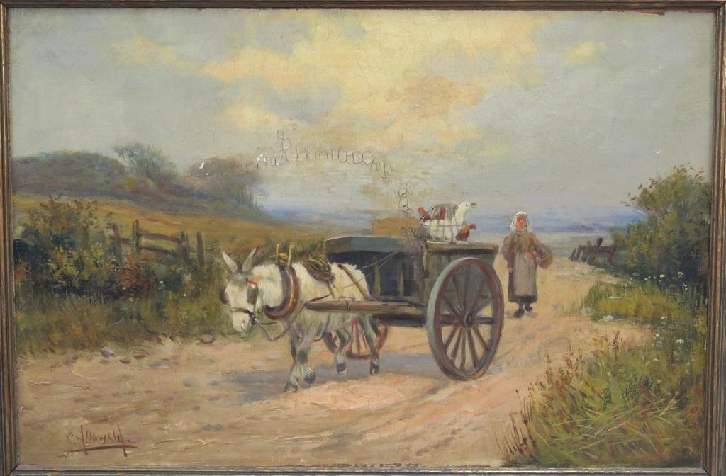 Charles W. Oswald (British, 19th Century) - Oil (1 of 6)