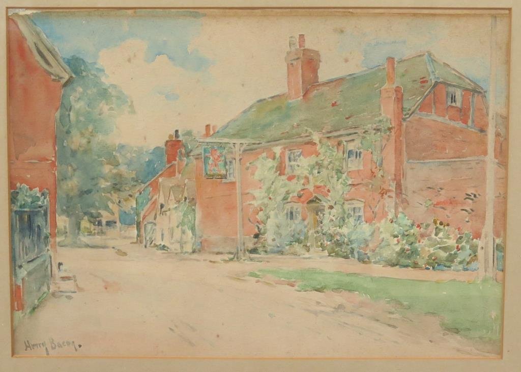Henry Bacon (American, 1839- 1912) - Watercolor (1 of 6)