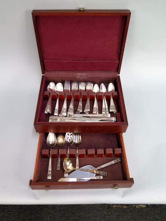 79 Piece Silver Plated Flatware Set (1 of 3)