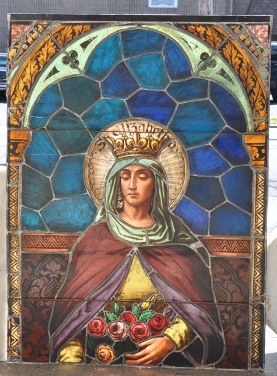 MAYER OF MUNICH STAINED GLASS WINDOW (1 of 3)