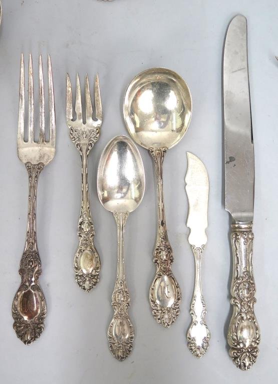 R. Wallace and So. Sterling Flatware Service (1 of 9)