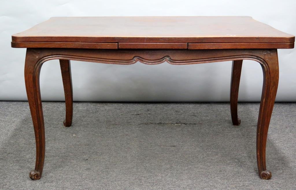 French Draw Leaf Dining Table (1 of 5)
