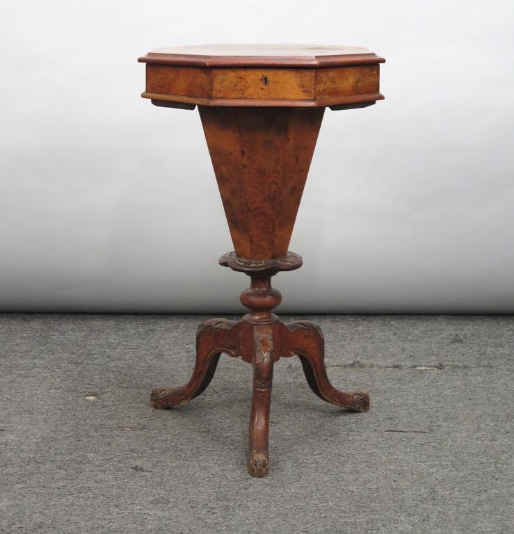 Antique English Sewing Stand (1 of 8)