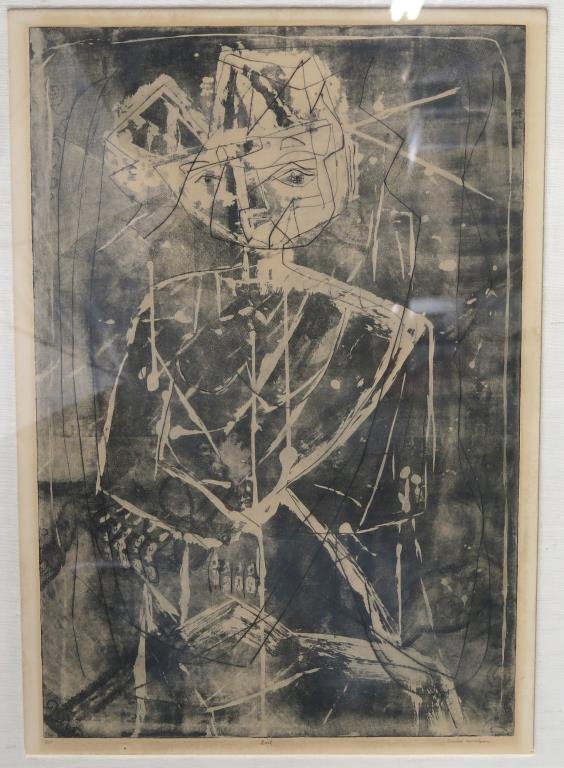 Louise Nevelson (American 1899 - 1988) - Litho (1 of 5)