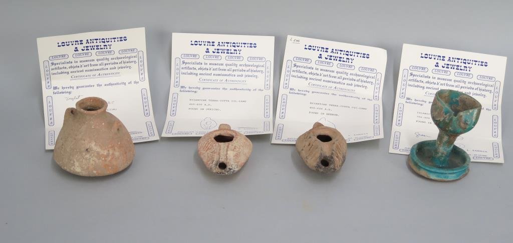 4 Antique / Antiquity Terra Cotta Items (1 of 10)