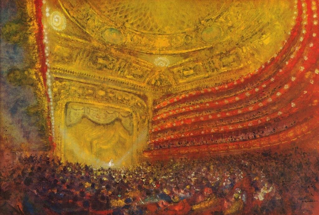 Chen Chi Print of Old Metropolitan Opera House (1 of 3)