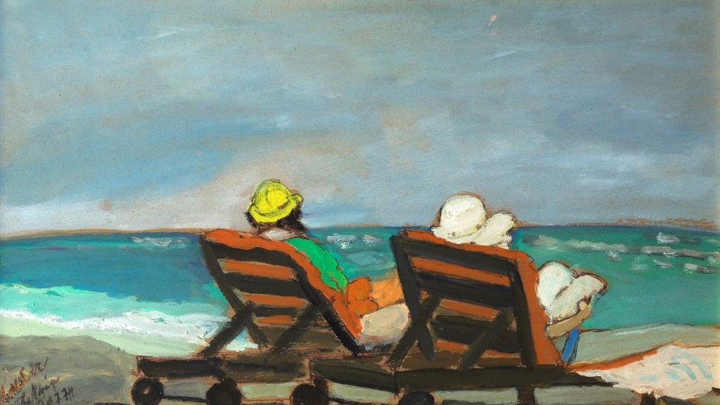 Regina Resnik (American 1922-2013) - Oil (1 of 1)