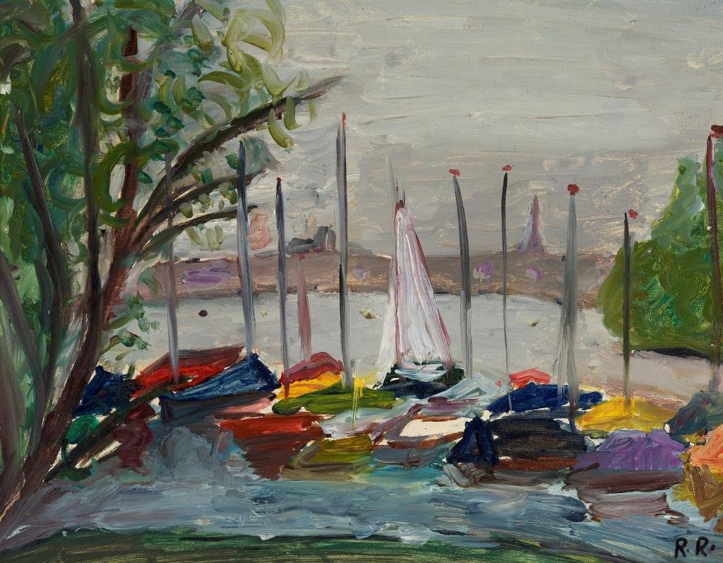 Regina Resnik (American 1922-2013) - Oil (1 of 1)