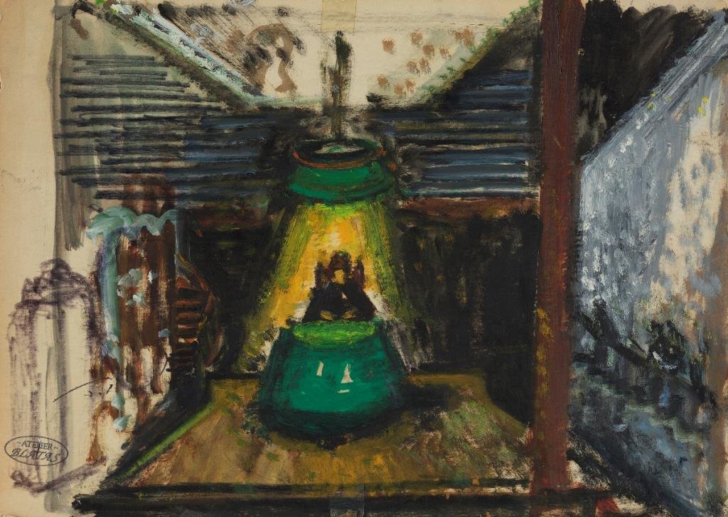 Arbit Blatas (Lithuanian 1908-1999) Set Design (1 of 1)