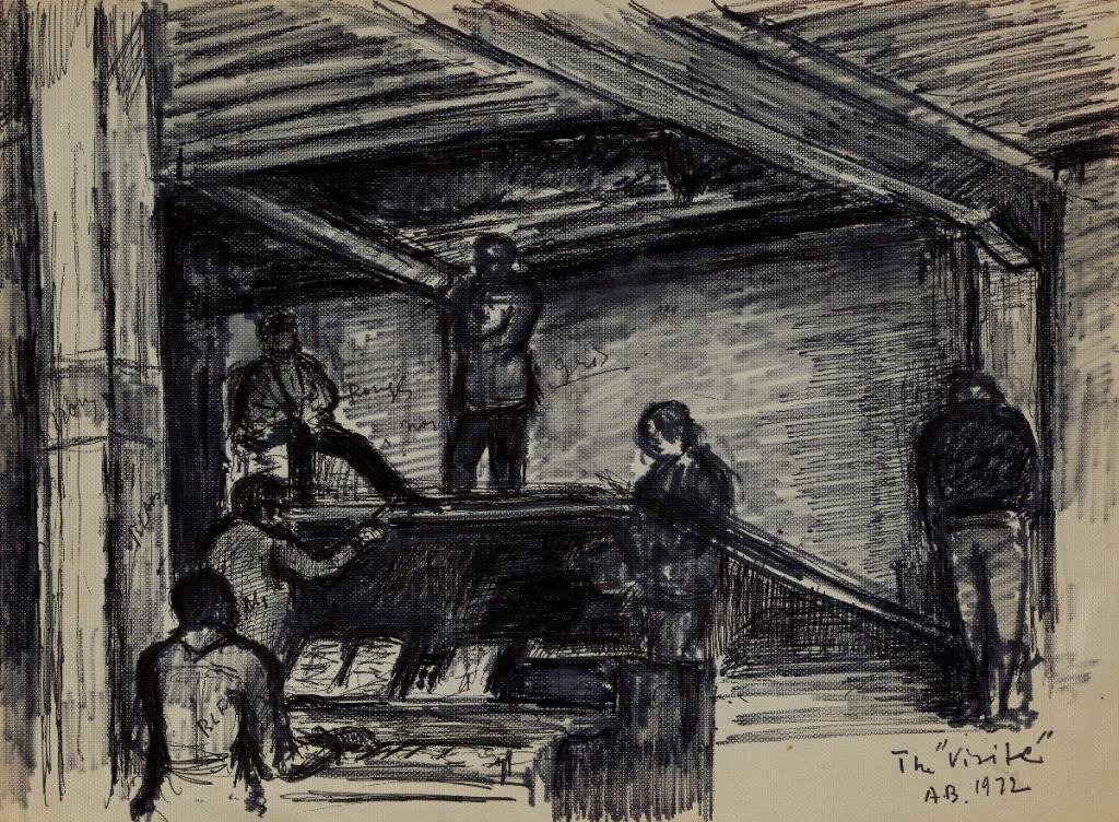 Arbit Blatas (Lithuanian 1908-1999) Stage Design (1 of 1)