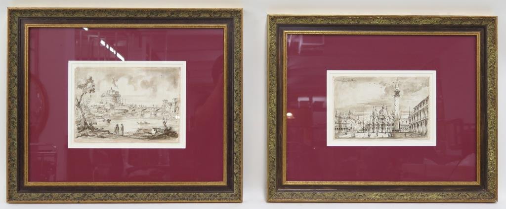 2 Italian Ink Drawings After Maestro Del Ricciolo (1 of 7)