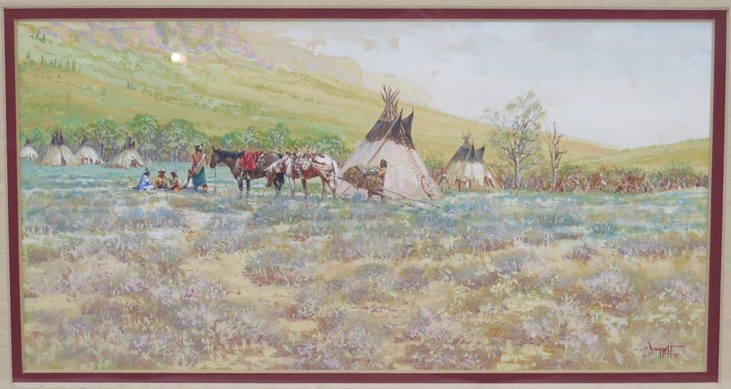 Noel Daggett (American, 1925 - 2005) - Mixed Media (1 of 5)