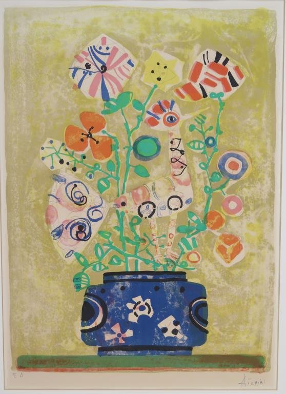 Paul Aizpiri (French, b. 1919) - Lithograph (1 of 4)