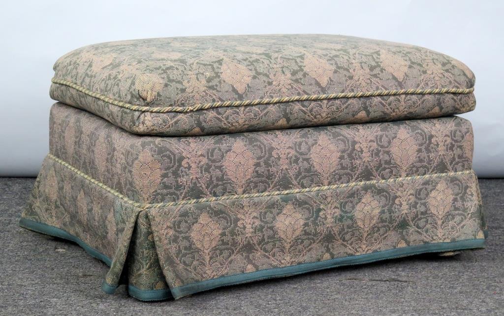 Modern Upholstered Ottoman (1 of 4)