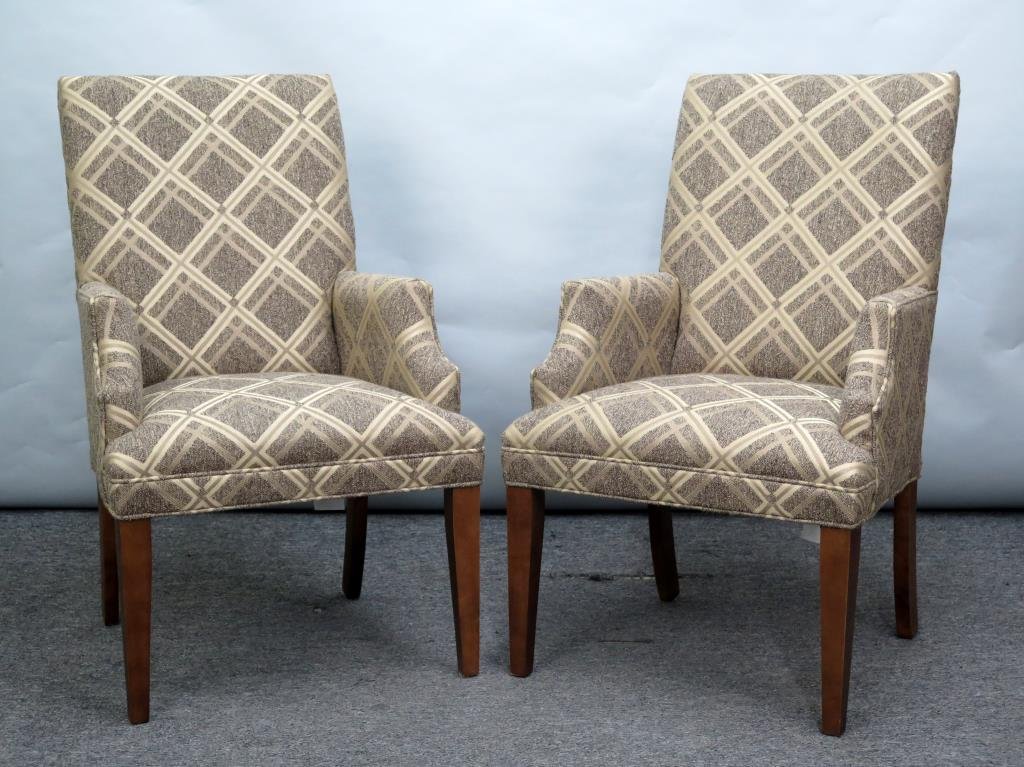 Pair Mitchell Gold + Bob Williams Armchairs (1 of 4)