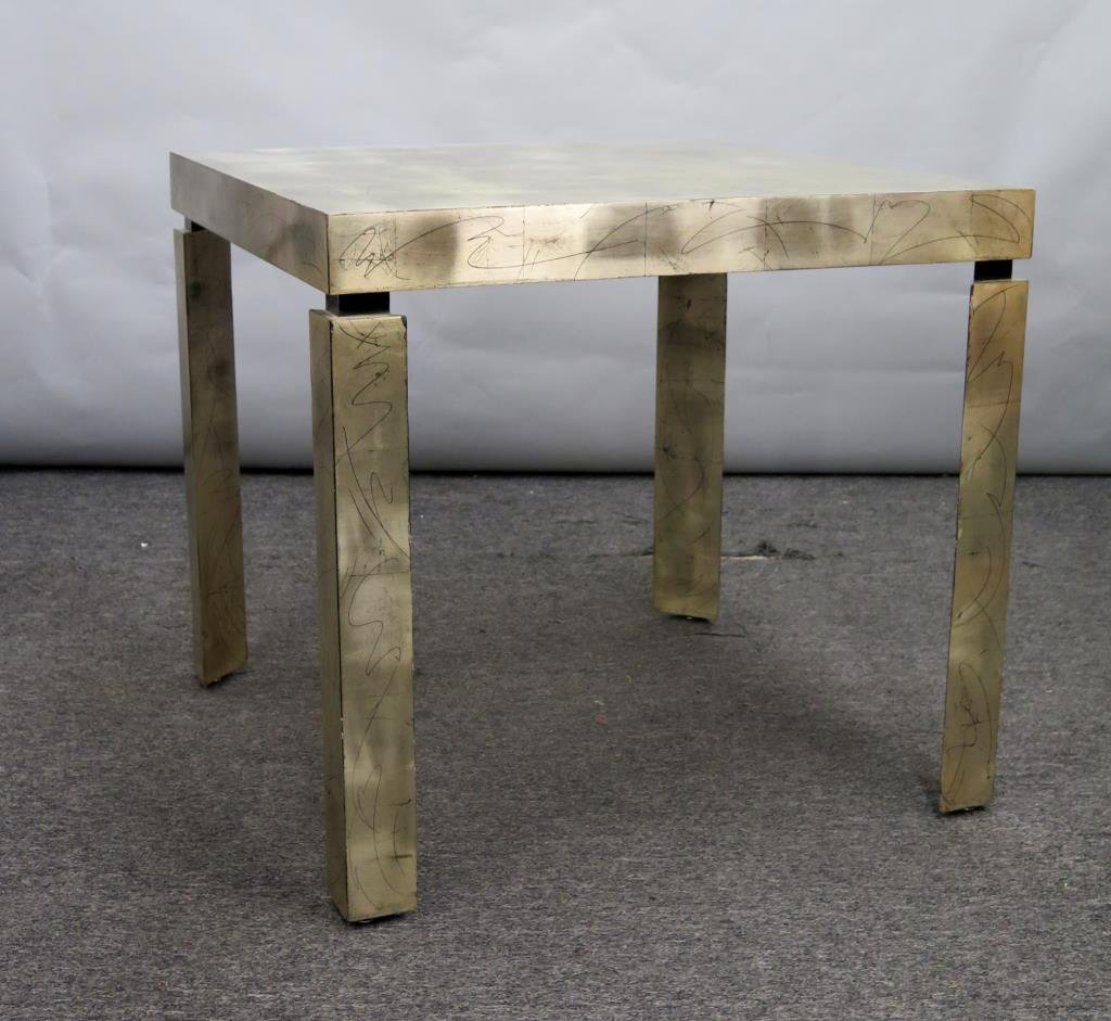 Modern Artistic Metal Games Table (1 of 4)