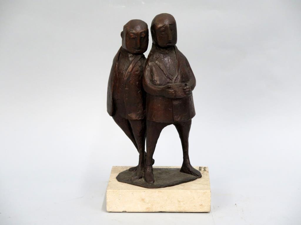 Signed Illegibly - Bronze Sculpture (1 of 6)