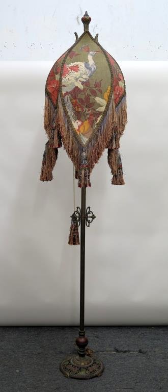 Oscar Bach Style Art Deco Floor Lamp (1 of 7)