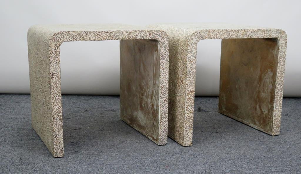 Pair Composition End Tables (1 of 5)