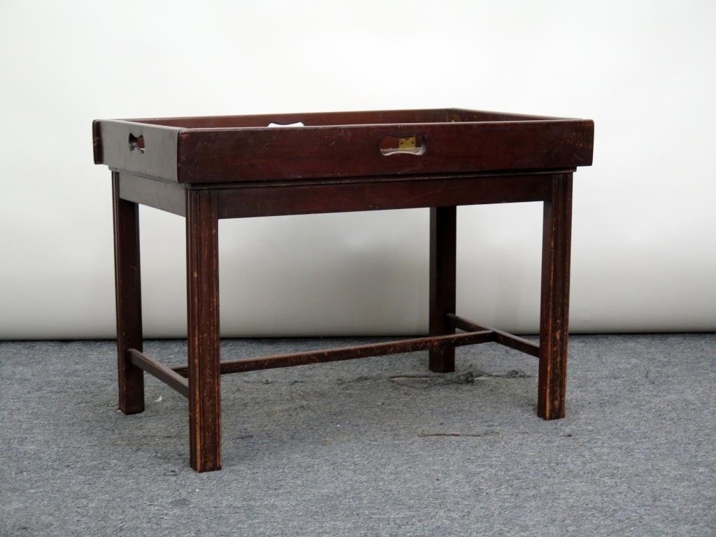 Chippendale Style Butler's Tray Coffee Table (1 of 4)