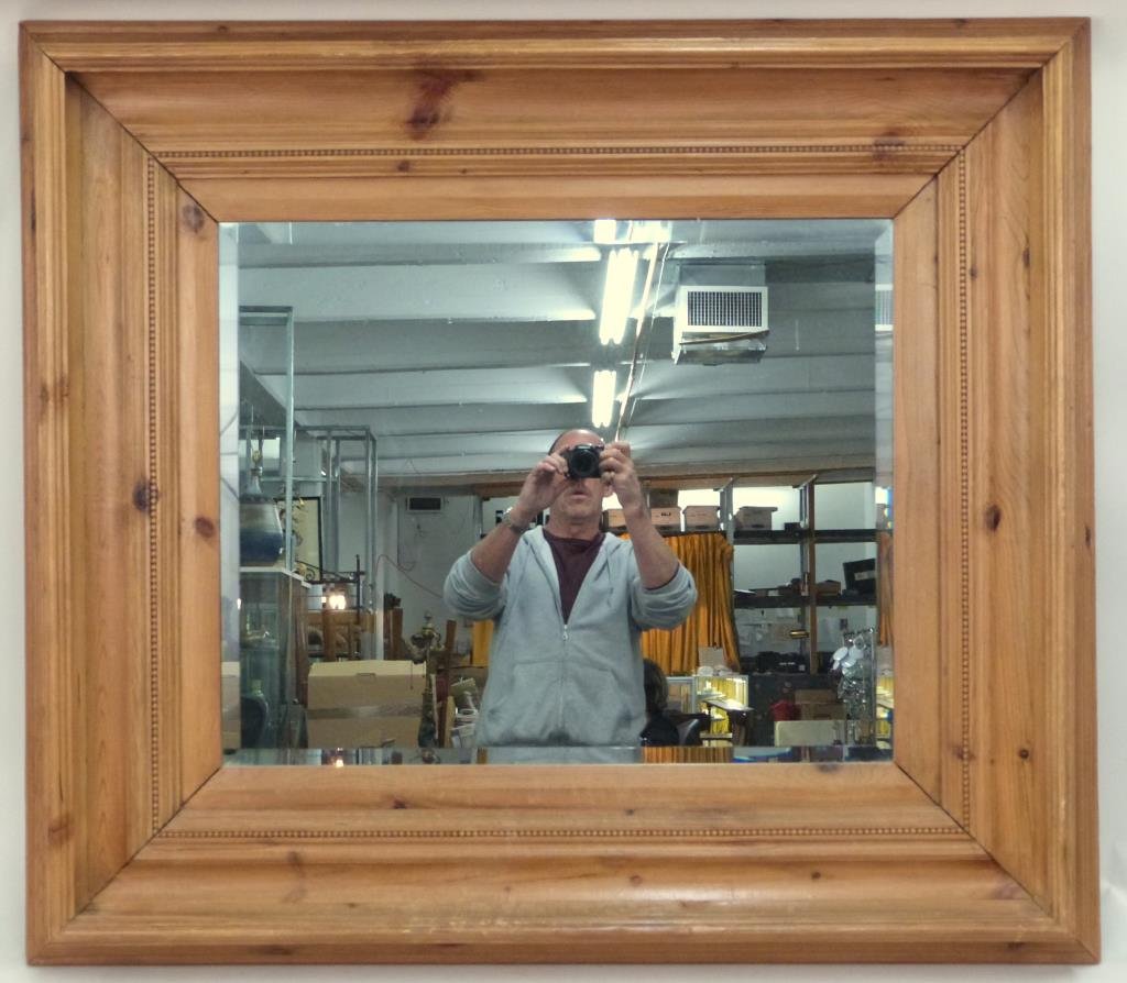 Rustic Style Knotty Pine Mirror (1 of 4)