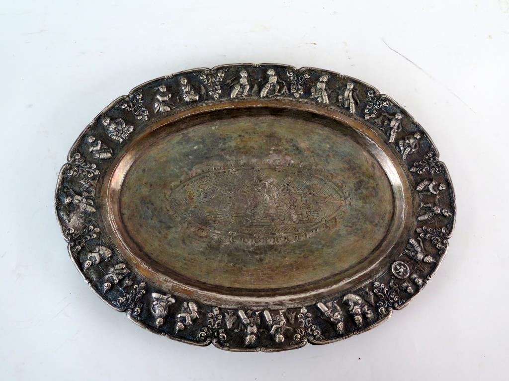 Burmese Silver Platter (1 of 5)