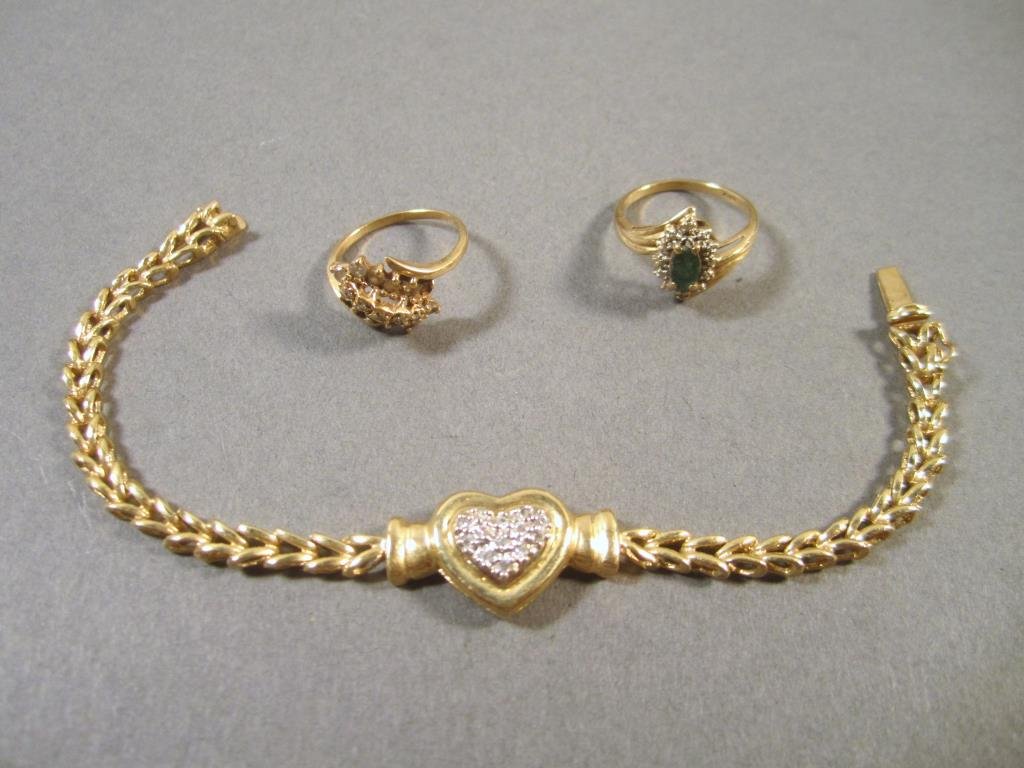 3 - 14K Gold Items (1 of 3)