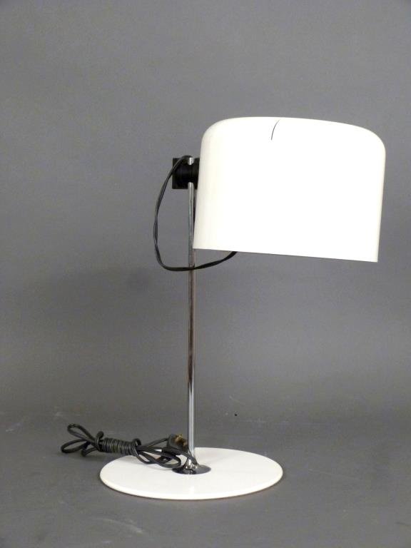 Mid-Century Painted Metal Desk Lamp (1 of 5)