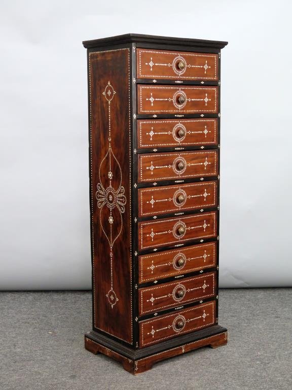 Anglo Indian Style Lingere Chest (1 of 5)