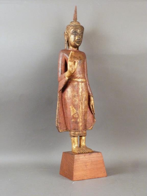 Thai Composition and Wood Deity (1 of 6)