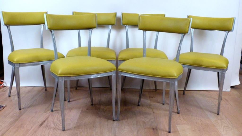 Set of 6 Hollywood Regency Side Chairs (1 of 3)