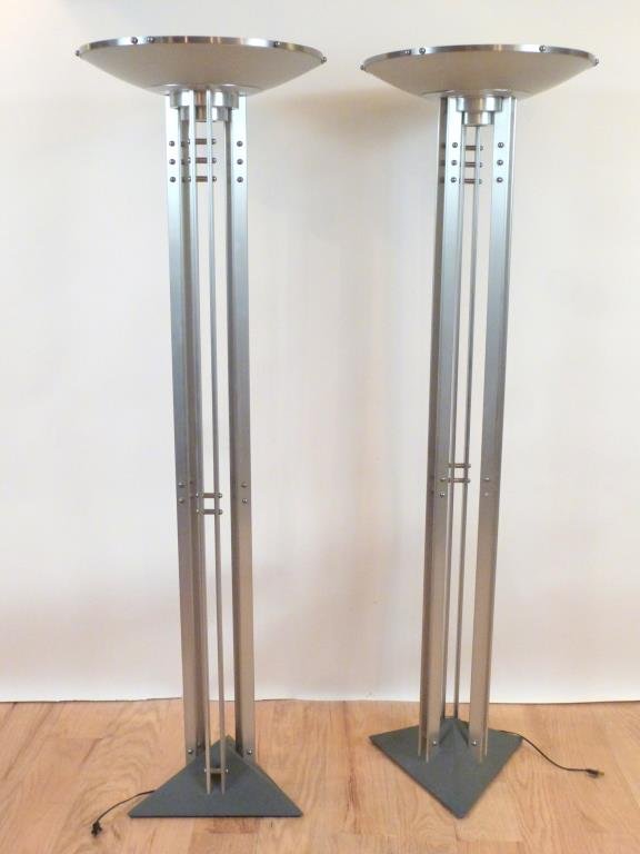 Pair Robert Sonneman for Geroge Kovacs Floor Lamps (1 of 7)