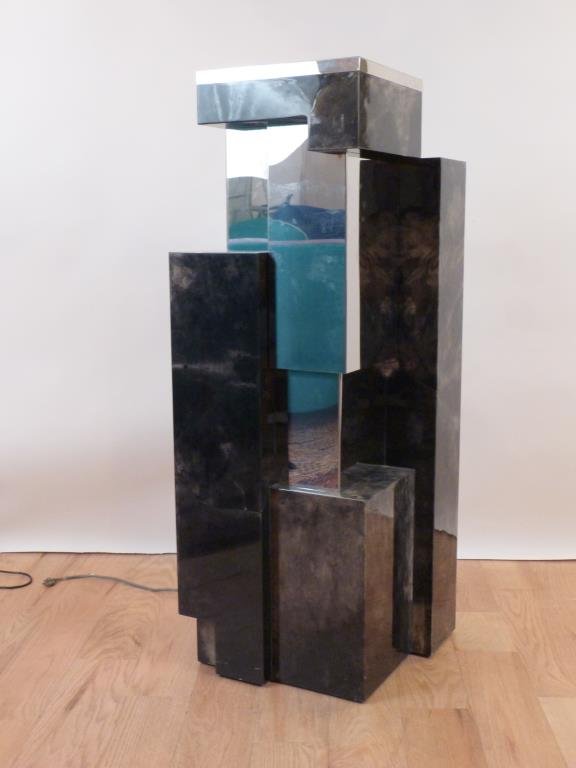 Paul Evans Skyscraper Style Motorized Pedestal (1 of 9)