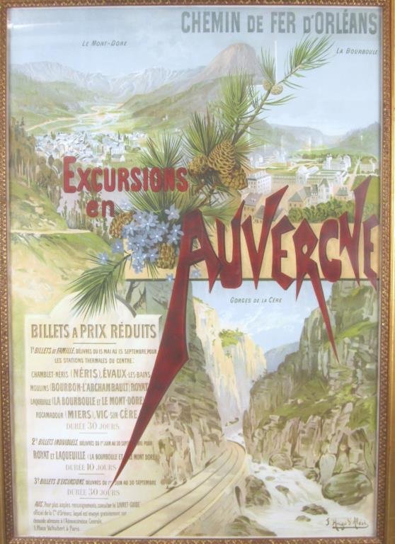 F. Hugo D'Alesi - Vintage French Poster (1 of 7)