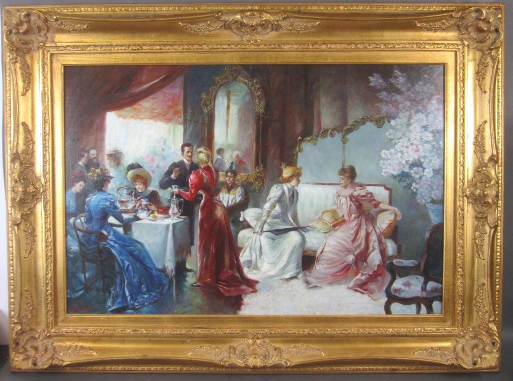 Decorative Oil on Canvas (1 of 4)