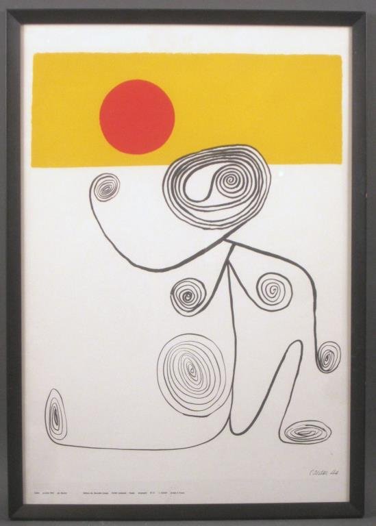 French Alexander Calder Poster (1 of 4)